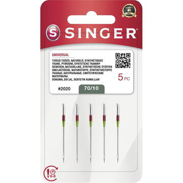 SINGER needle N2020 -10/70 blister 5pcs