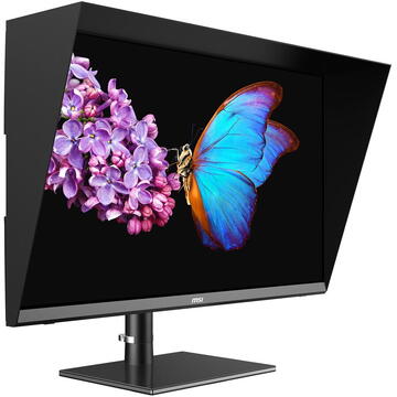 Monitor LED MSI Creator PS321QR 81.3 cm (32") 2560 x 1440 pixels Quad HD LCD Black