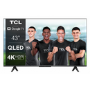 Televizor TCL QLED 43C635 43" Smart TV UHD 4K Black