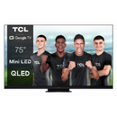 Televizor TCL Mini LED Smart 75C935 (2022) Seria C935 75" Ultra HD 4K Black