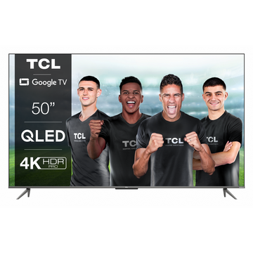 Televizor TCL QLED Smart 50C635 Seria C635 50" UHD 4K Black