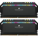 Memorie Corsair Kit Memorie Dominator Platinum RGB AMD EXPO 32GB DDR5 6000MHz CL36 Dual Channel Negru
