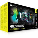 Corsair Hydro X Series iCUE XH305i RGB PRO 360mm CPU Custom Cooling Kit Negru