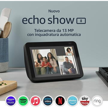 Amazon Echo Show 8 GEN 2 Smart Home Hub with Screen black