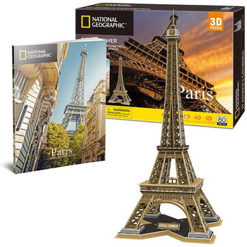 CubicFun Eiffel Tower 3D puzzle 80 pc(s) Buildings