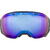 Echipament Ski Alpina Sports BIG HORN QV winter sport goggles Unisex Blue, Mirror Spherical lens