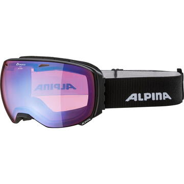 Echipament Ski GOOGLE ALPINA L40 BIG HORN Q-LITE BLACK MATT GLASS Q-LITE BLUE SPH.S2
