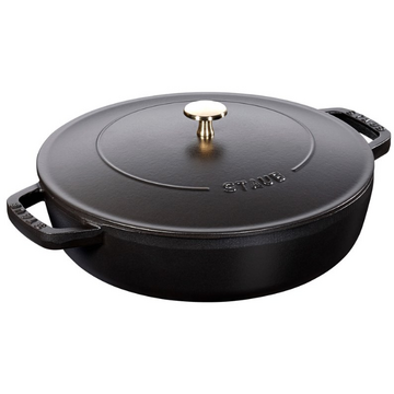 ZWILLING Deep frying pan with lid STAUB 28 cm 40511-472-0