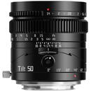 Obiectiv foto DSLR Obiectiv TTArtisan Tilt 50mm f/1.4 pentru Sony E-Mount Negru