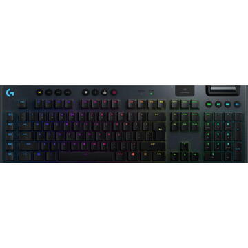 Tastatura Logitech G915 GL Clicky, RGB LED, USB, Layout US, Black