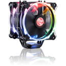 Raijintek Leto Pro CPU-Kühler, schwarz, RGB-LED - 2x120mm