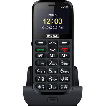 Telefon Maxcom MM38D Black