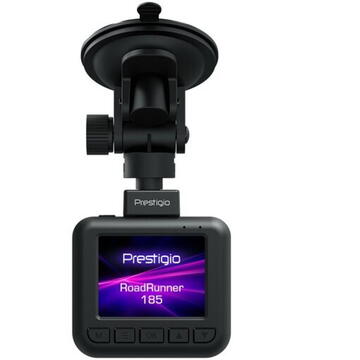 Camera video auto Prestigio RoadRunner 185, 2.0'' IPS (320x240) display, Motion Detection, G-sensor FHD Black