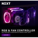 NZXT RGB & Fan Controller, fan control (black, 2x RGB channels, 3x fan channels)