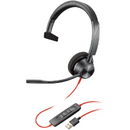 POLY Blackwire 3310 Headset Head-band USB Type-A Black