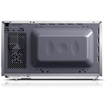 Cuptor cu microunde Sharp Home Appliances YC-MG01E-S   Argintiu/Negru   20 L 800 W Mecanic