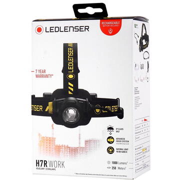 Ledlenser Headlight H7R Work - 502195