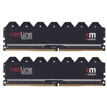 Memorie Mushkin Redline® Black 64GB  DDR4 3600MHz CL16 Dual Kit