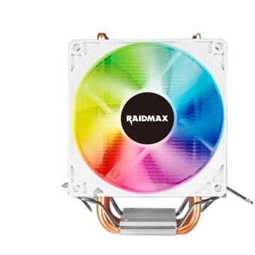 Raidmax Cooler procesor AC904 ARGB 90mm 130W Alb