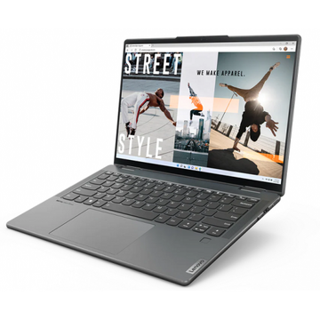 Notebook Lenovo 2-in-1 Yoga 7 14IAL7 14" OLED  Intel Core i7-1260P 16GB 512GB SSD Intel Iris Xe Graphics Windows 11 Storm Grey
