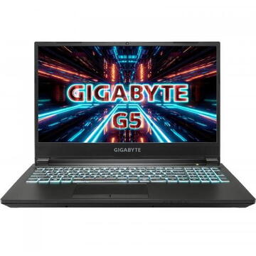 Notebook Gigabyte G5 MD-51EE123SD 15.6" FHD Intel Core i5-11400H 16GB 512GB nVidia GeForce RTX 3050 Ti 4GB Free DOS Black
