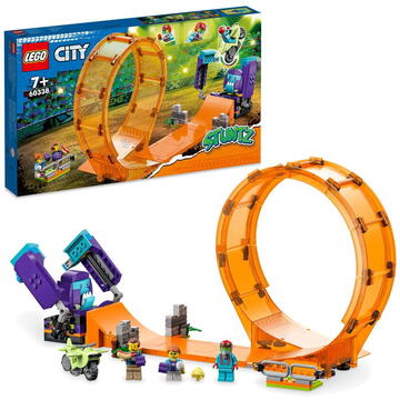 LEGO City - Cascadorie zdrobitoare in bucla 60338, 226 piese