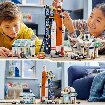 LEGO City - Centru de lansare a rachetelor 60351, 1010 piese