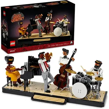 LEGO Ideas - Cvartet de jazz 21334, 1606 piese