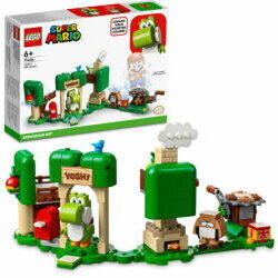 LEGO Super Mario™ - Set de extindere - Casa cu cadouri a lui Yoshi 71406, 246 piese