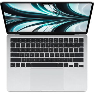 Notebook MacBook Air 13 with Liquid Retina (2022) 13.6" Apple M2 Octa Core 24GB 1TB SSD Apple M2 10 Core Graphics macOS Monterey Int KB Silver
