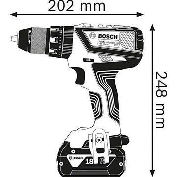 Bosch GSR 18V-55 Professional Pick&Click incl. Accessory Kit