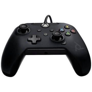 PDP Gaming Wired Controller: Raven Black, Gamepad (black, Xbox Series X|S, Xbox One, PC)