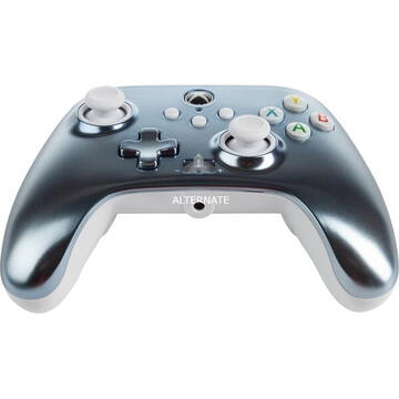 PowerA Enhanced Wired Controller for Xbox Series X|S, Gamepad (silver, Metallic Ice)