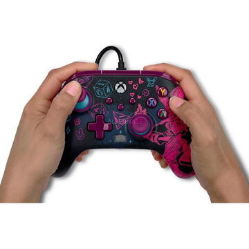 PowerA Enhanced Wired Controller for Xbox Series X|S, Gamepad (pink/black, Tiny Tina's Wonderlands)