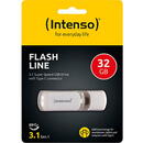 Memorie USB Intenso Flash Line Type-C 32GB USB Stick 3.1