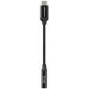 Nillkin Hi-Fi Decode USB-C to mini jack 3.5mm audio adapter (black)