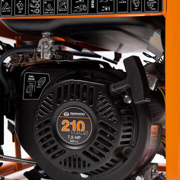 Daewoo GDA 3500E  2800 W 18 L Petrol Black, Orange