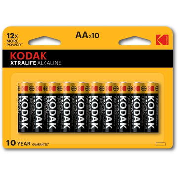 Kodak LR06 AA Alkaline Batteries XTRALIFE x 10 pcs