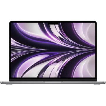 Notebook MacBook Air 13 with Liquid Retina (2022) 13.6" Apple M2 Octa Core 16GB 256GB SSD Apple M2 8 Core Graphics macOS Monterey Int KB Space Grey