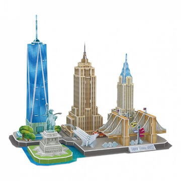 CubicFun CUBIC FUN CITY LINE 306-20255 3D PUZZLE - NEW YORK CITY