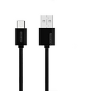 USB CABLE TYP-C 3A BLACK SOMOSTEL 3100mAh QUICK CHARGER 1.2M POWERLINE SMS-BP02