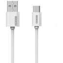 USB TYPE-C 3A CABLE SOMOSTEL WHITE 3100mAh QUICK CHARGER 1.2M POWERLINE SMS-BP02 WHITE - bending life 6000 +