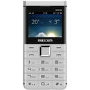 Telefon mobil Maxcom MM760 Dual SIM 2.3" White, incarcare USB Type C + Casti CADOU