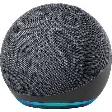 Boxa portabila Amazon Echo Dot 4, Control Voce Alexa, Wi-Fi, Bluetooth, Negru