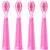 FairyWill FW-2001 toothbrush tips (pink)