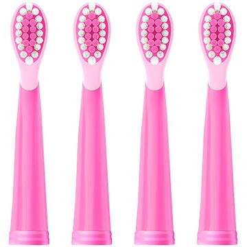 FairyWill FW-2001 toothbrush tips (pink)