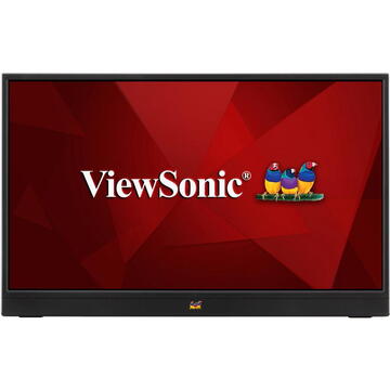 Monitor LED MONITOR ViewSonic 16 inch, home | office, IPS, Full HD (1920 x 1080), Wide, 250 cd/mp, 7 ms, HDMI, "VA1655" (include TV 6.00lei)