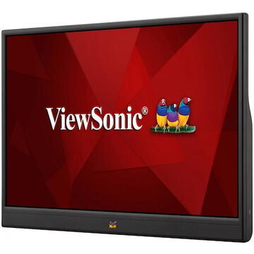 Monitor LED MONITOR ViewSonic 16 inch, home | office, IPS, Full HD (1920 x 1080), Wide, 250 cd/mp, 7 ms, HDMI, "VA1655" (include TV 6.00lei)