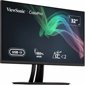 Monitor LED MONITOR LCD 32" IPS 4K/BLACK VP3256-4K VIEWSONIC "VP3256-4K" (include TV 6.00lei)