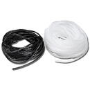 Organizator spiralat cabluri 23 - 150mm, black, (20m) - ELEMATIC, "SP 25N"